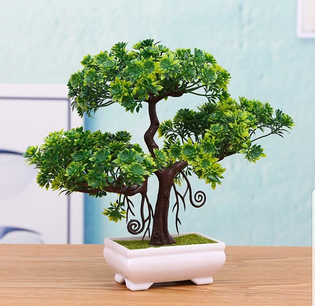 Artificial Bonsai Decorative Flowers Plants