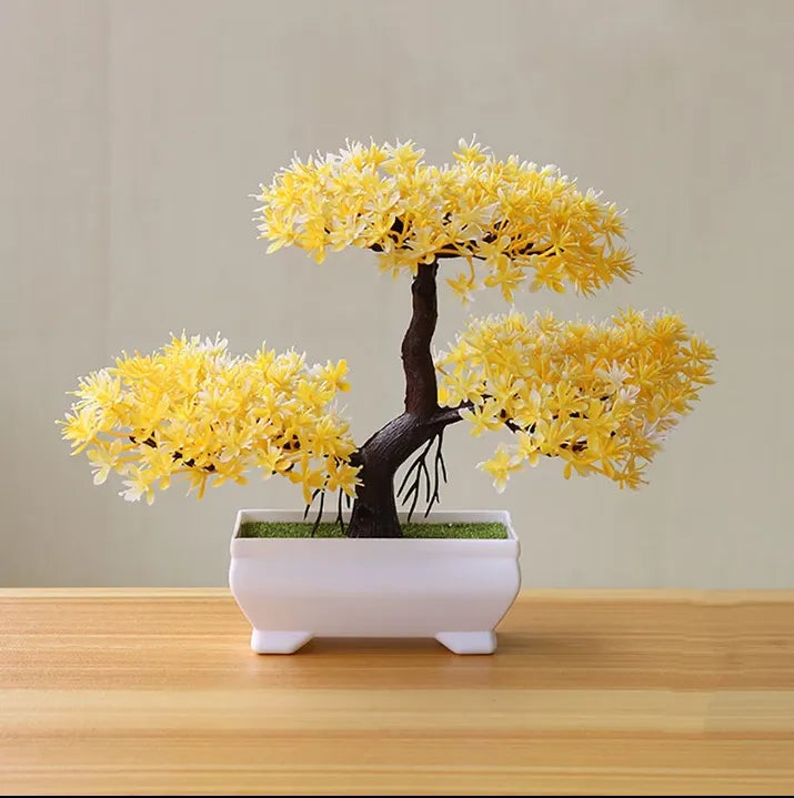 Artificial Bonsai Decorative Flowers Plants