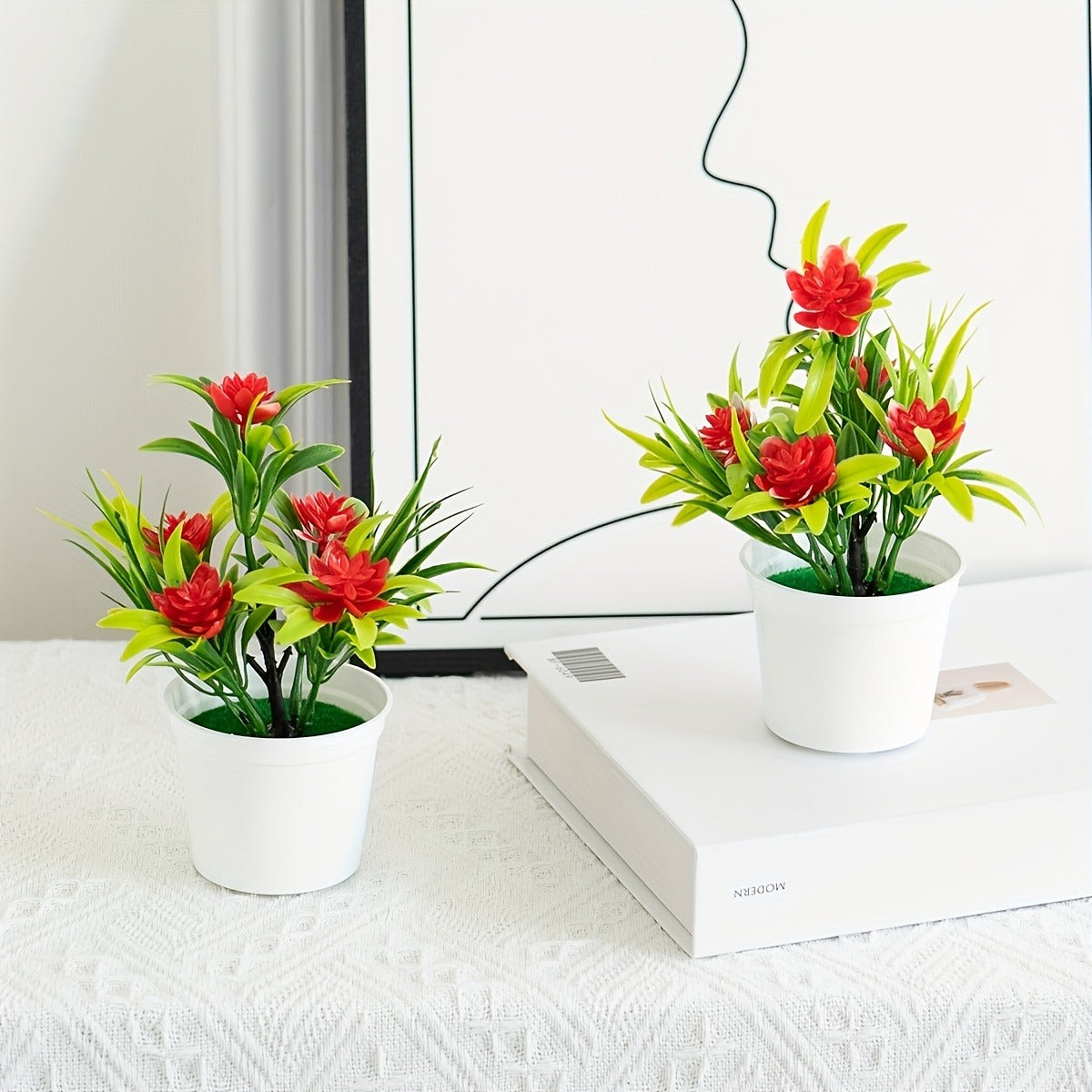 Artificial Bonsai Decorative Flowers Plants best for Home